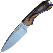 Bradford Knives Guardian 3 Blue PVD G-Wood Multi G-Wood (3.50" AEB-L stainless) Fixed Blade Knife [3FE-200P-AEBL] - product view 1