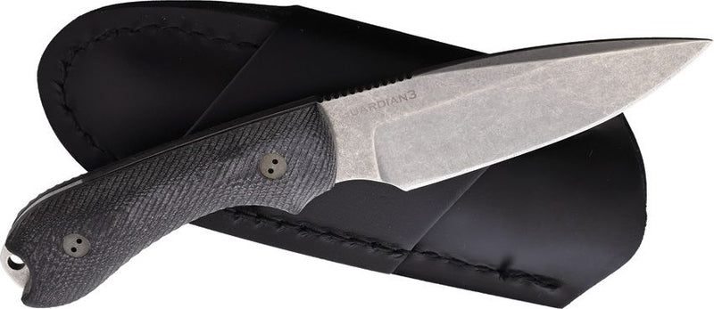 Bradford Knives Guardian 3 3D Microtextured Fixed Blade Knife [3FE-201-AEBL]
