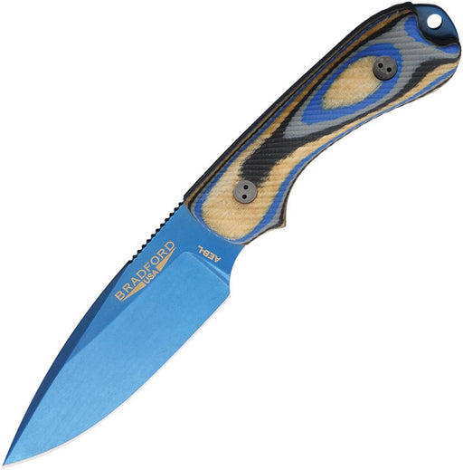 Bradford Knives Guardian 3 Blue PVD Fixed Blade Knife [3FE-201P-AEBL]