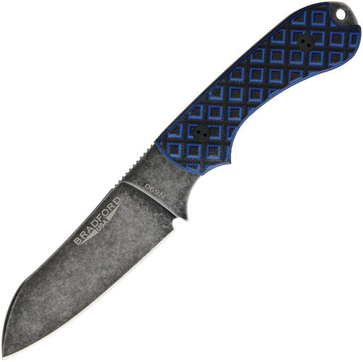 Bradford Knives Guardian 3 Sheepsfoot Nimbus Fixed Blade Knife [3SF-013N-N690]