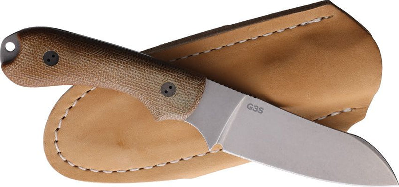 Bradford Knives Guardian 3 Natural Fixed Blade Knife [3SF104N690]