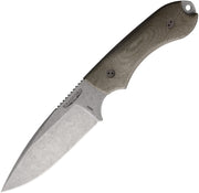 Bradford Guardian 4.2 3D OD Green Micarta 4.5" Bohler N690 Fixed Blade Knife [4.2FE-102-N690] — view 1