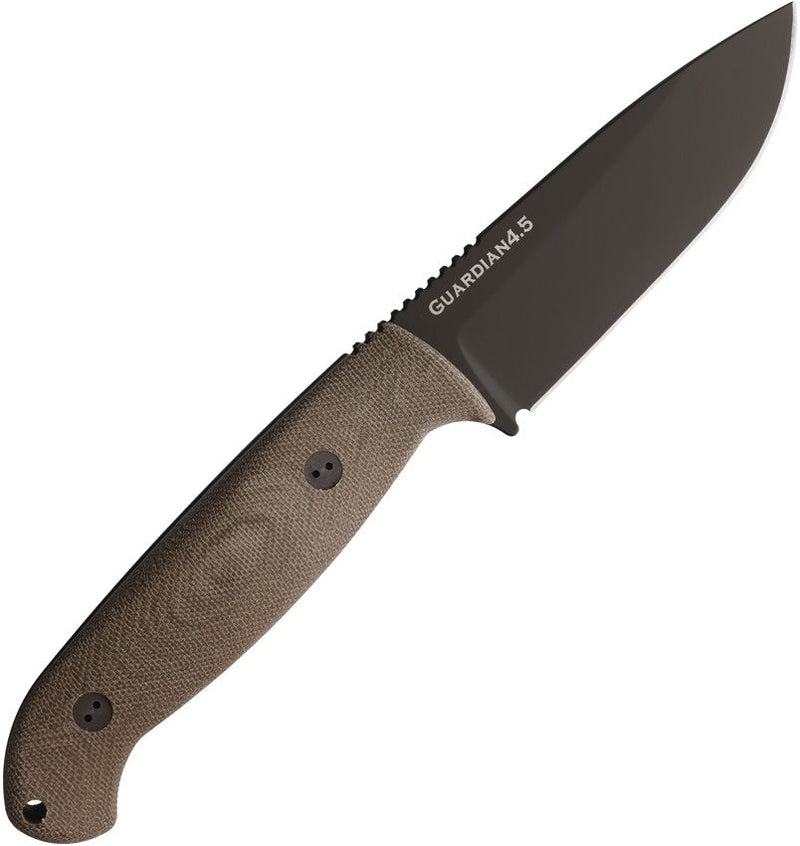 Bradford Knives Guardian 4.5 OD Cerakote Fixed Blade Knife [4.5S-102OD-N690]