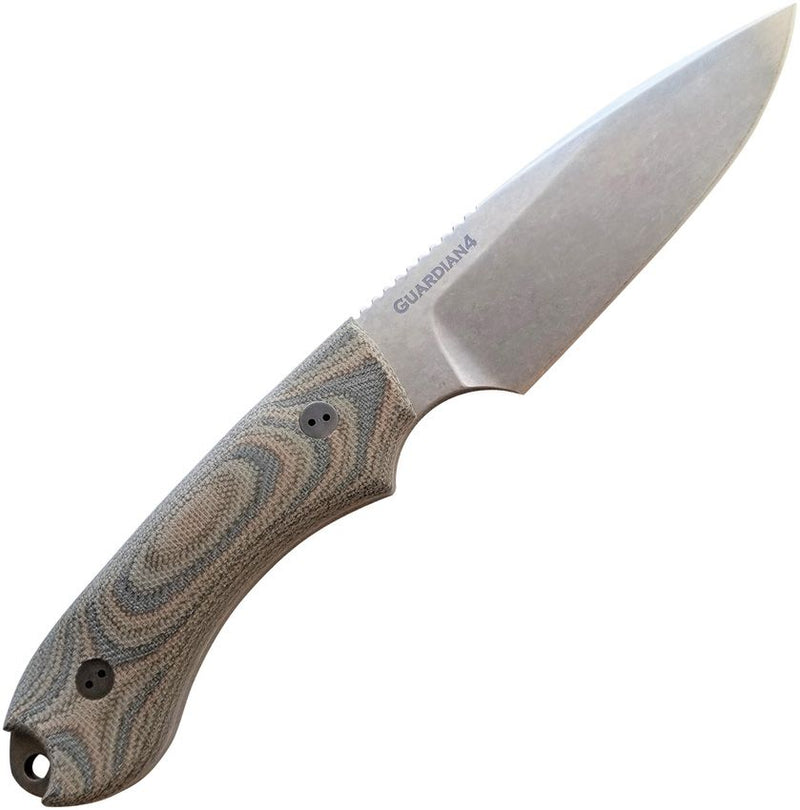 Bradford Knives Guardian 4 Camo Fixed Blade Knife [4FE-109-N690]