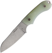Bradford Knives Guardian 4 Sheepsfoot Green G10 (4.75" Bohler N690 stainless) Fixed Blade Knife [4SF-117-N690] - product view 1