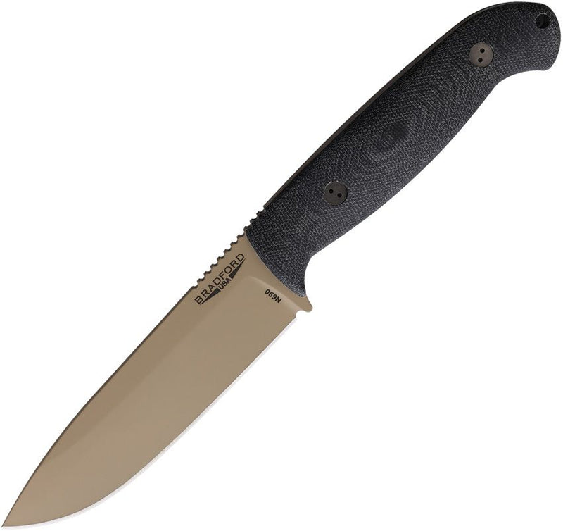 Bradford Knives Guardian 5.5 Coy Cerakote Fixed Blade Knife [5.5S-101CB-N690]