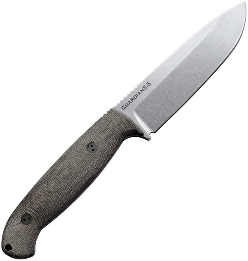 Bradford Knives Guardian 5.5 3D OD Green Fixed Blade Knife [5.5S-102-N690]