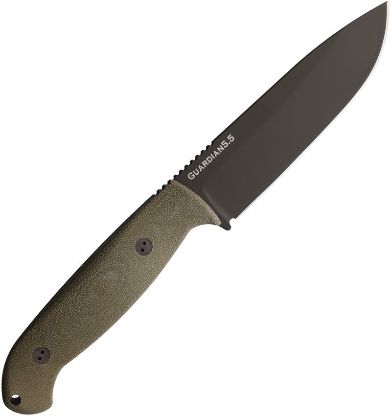 Bradford Knives Guardian 5.5 OD Cerakote Fixed Blade Knife [5.5S-102OD-N690]
