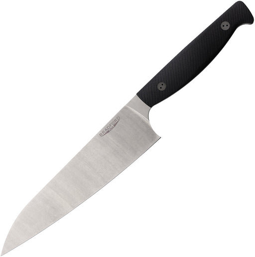 Bradford Knives Chef's Kitchen Knife G10 Black Black G10 (7.50" AEB-L stainless) [AEBL-CHEF-G10] - product view 1