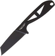 Bradford Knives G-Cleaver ELMAX Black DLC integral steel grip (2.875" Black DLC Elmax) Fixed Blade Knife [GCLEAVER-DLC] - product view 1