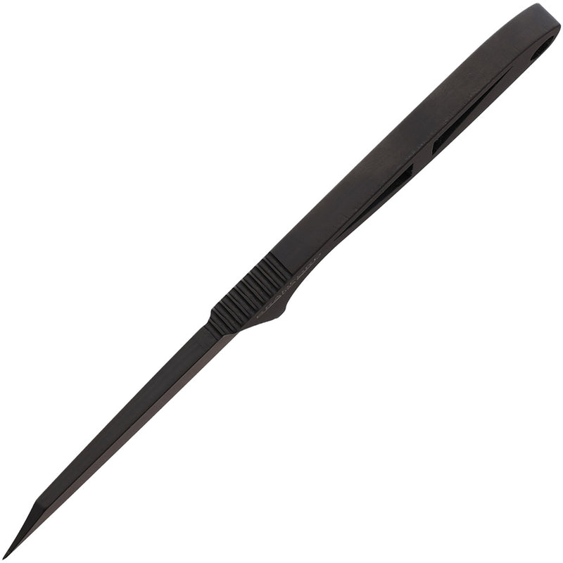Bradford Knives G-Cleaver ELMAX Black DLC integral steel grip (2.875" Black DLC Elmax) Fixed Blade Knife [GCLEAVER-DLC] - product view 3