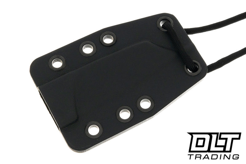 Bradford Knives G-Cleaver ELMAX Black DLC integral steel grip (2.875" Black DLC Elmax) Fixed Blade Knife [GCLEAVER-DLC] - product view 6