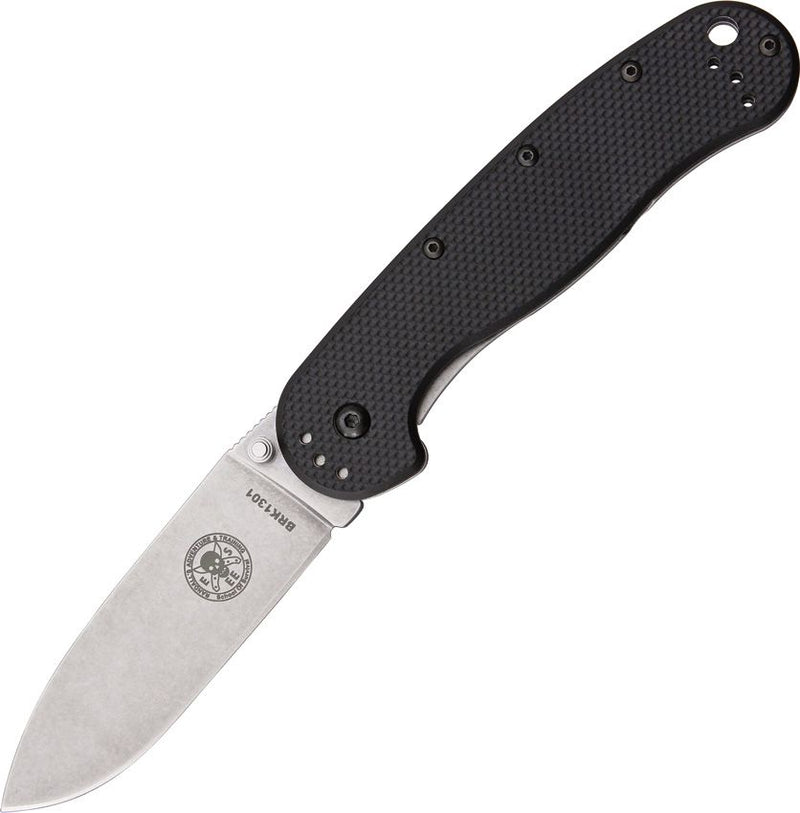 BRK × ESEE Avispa Black Handle Satin [BRK1301 BLACK HANDLE SATIN BLA]