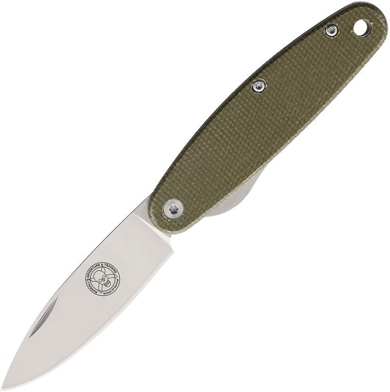 BRK × ESEE Churp Linerlock Green Folding Knife [BRKC1 GREEN MICARTA]