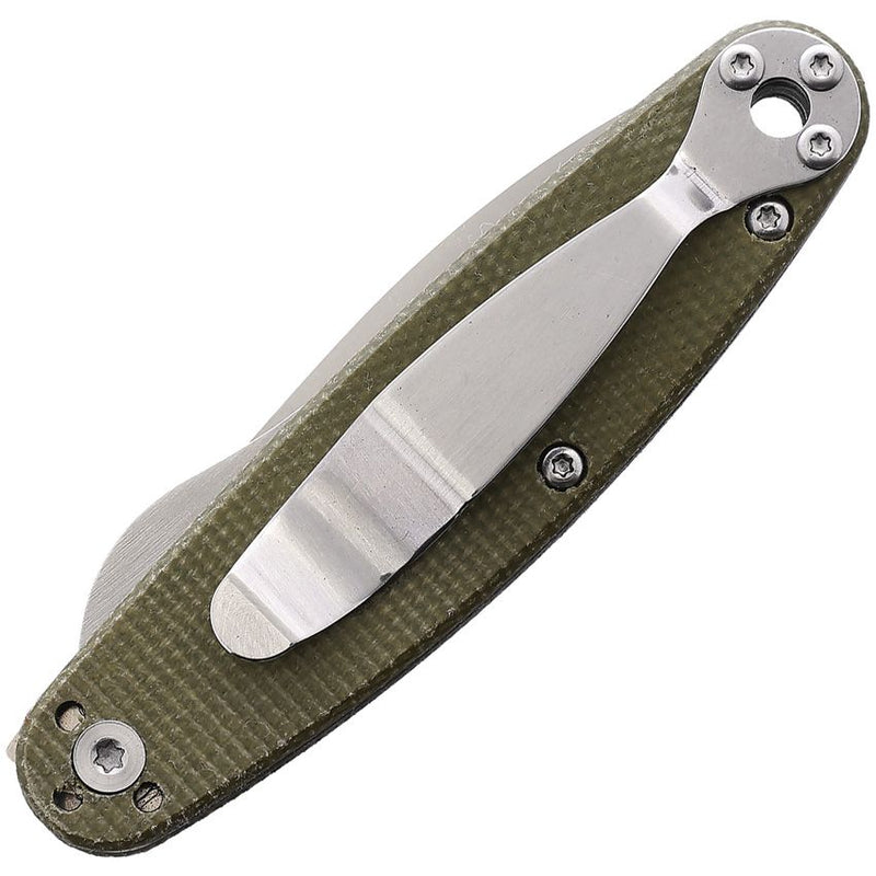BRK × ESEE Churp Linerlock Green Folding Knife [BRKC1 GREEN MICARTA]