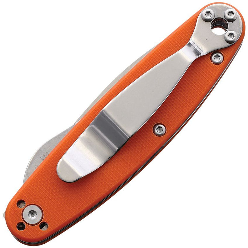 BRK × ESEE Churp Linerlock Orange Folding Knife [BRKC4 ORANGE G10]