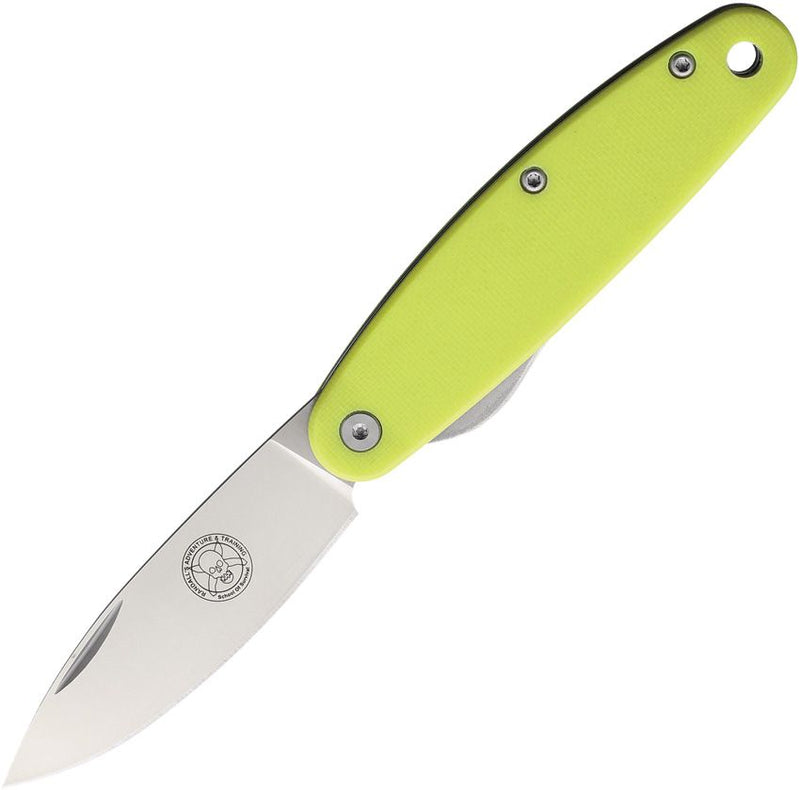 BRK × ESEE Churp Linerlock Yellow Folding Knife [BRKC5 YELLOW G10]