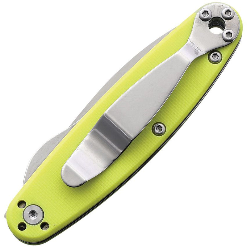 BRK × ESEE Churp Linerlock Yellow Folding Knife [BRKC5 YELLOW G10]