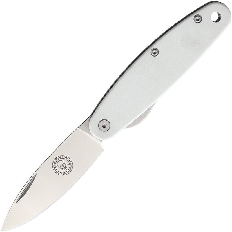 BRK × ESEE Churp Linerlock White Folding Knife [BRKC7 WHITE G10]