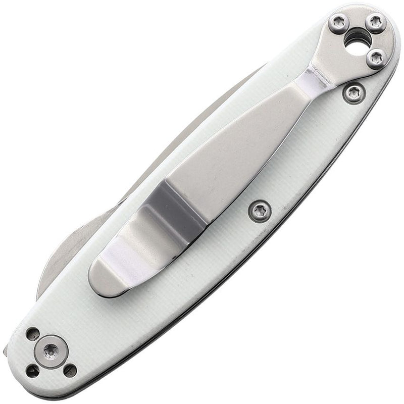 BRK × ESEE Churp Linerlock White Folding Knife [BRKC7 WHITE G10]