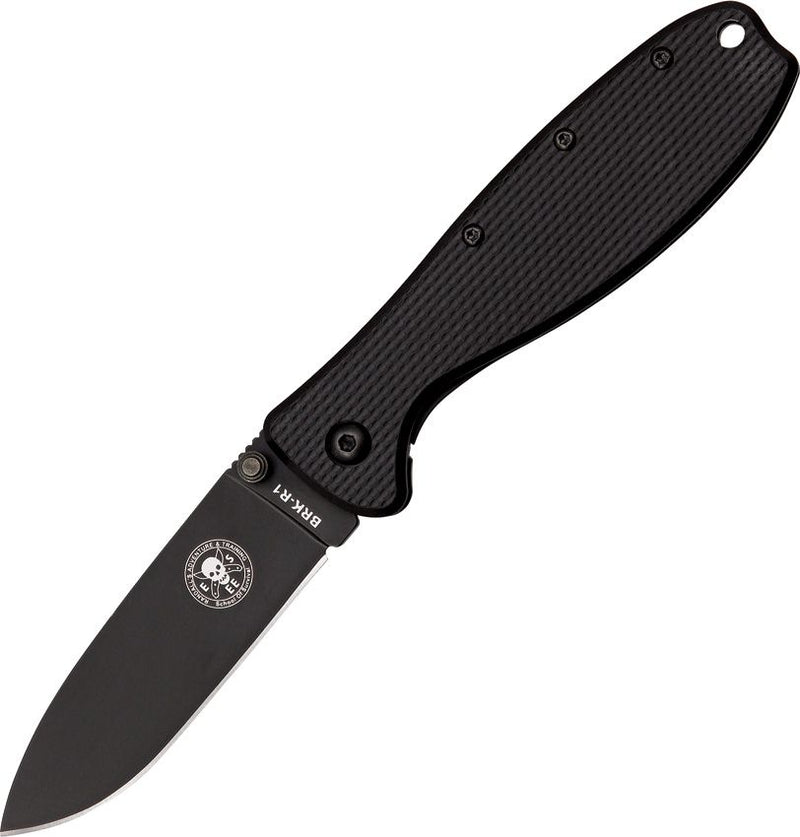 BRK × ESEE Zancudo Framelock Folding Knife [BRKR1B BLACK HNDLE /BLACK BLA]