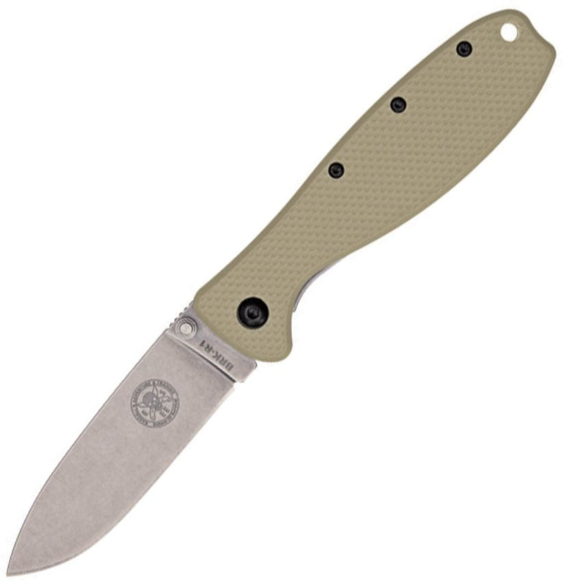 BRK × ESEE Zancudo Framelock Folding Knife [BRKR1DT DESERT TAN]