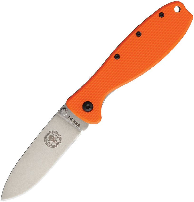 BRK × ESEE Zancudo Framelock Orange Folding Knife [BRKR1OR  ORANGE HANDLE SATIN B]