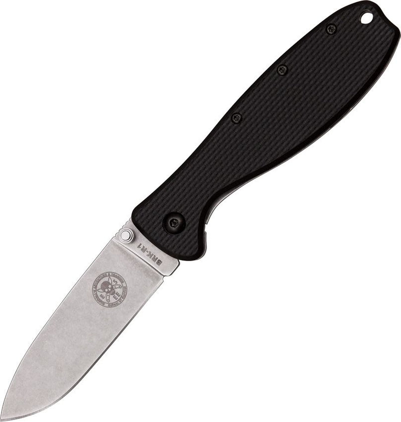BRK × ESEE Zancudo Framelock Black D2 Folding Knife [BRKR2 BLACK D2]