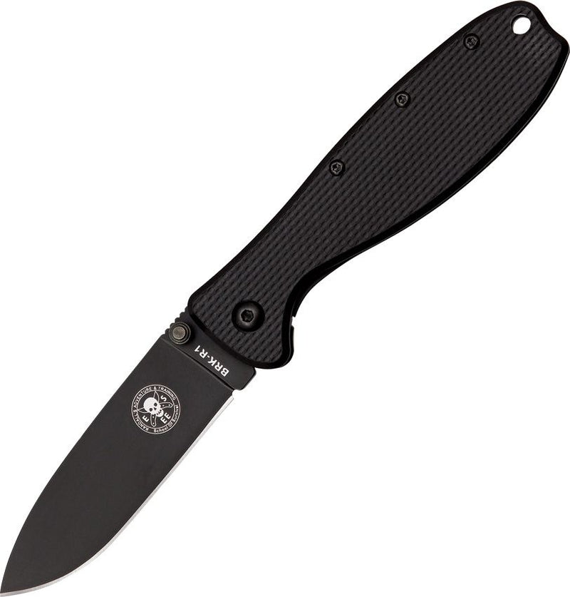 BRK × ESEE Zancudo Framelock Black D2 Folding Knife [BRKR2B D2  BLACK EDP]