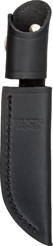 Buck Belt Sheath Black Leather [350]