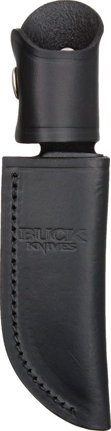 Buck Belt Sheath Black Leather [358]