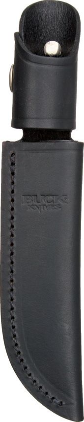 Buck Belt Sheath Black Leather [365]
