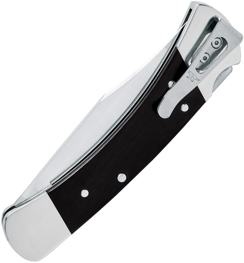 Buck 110 Slim Heritage Nickel Folding Knife [14527] — view 2