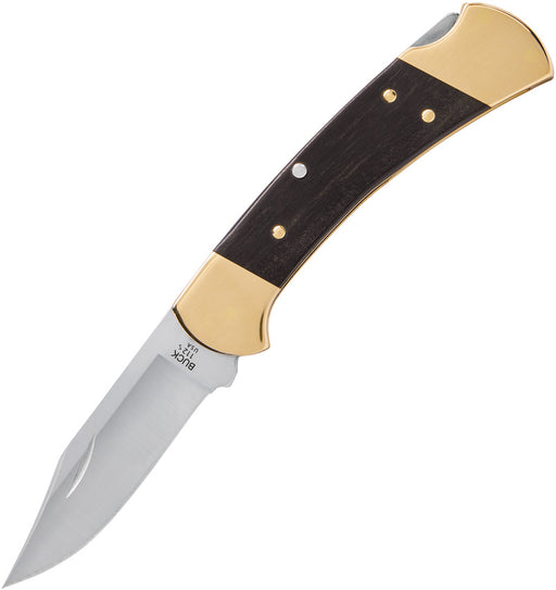 Buck 112 Slim Elite Heritage Brass Folding Knife [14260] — view 1