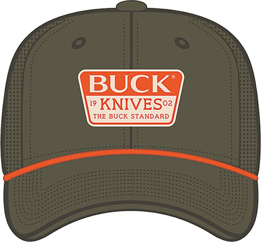 Buck Embroidered Patch Hat OD [14250]