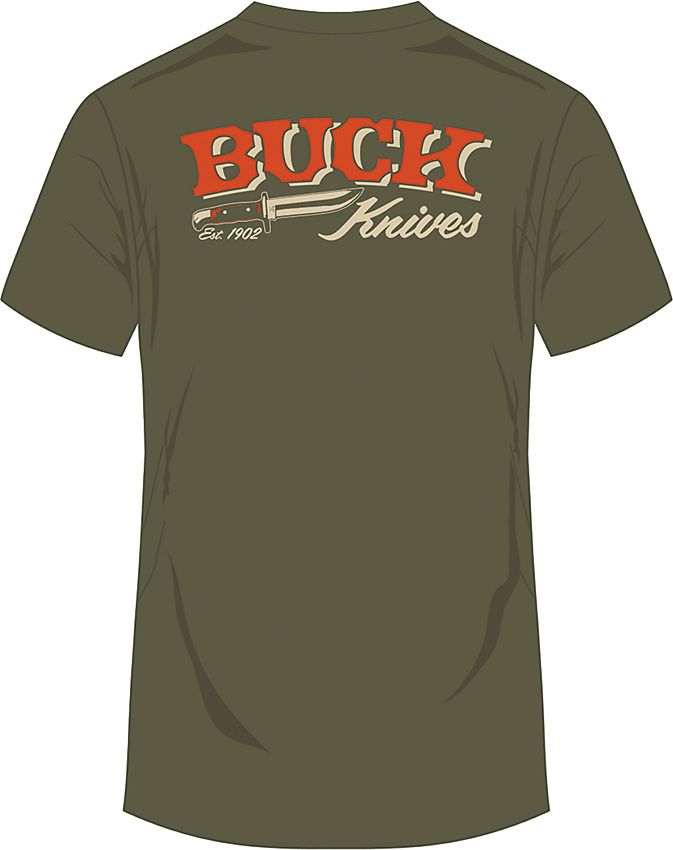 Buck Western T-Shirt 2XL [14273]