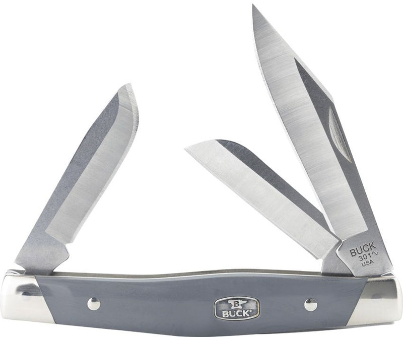 Buck Stockman Gray Nickel Silver [14106]