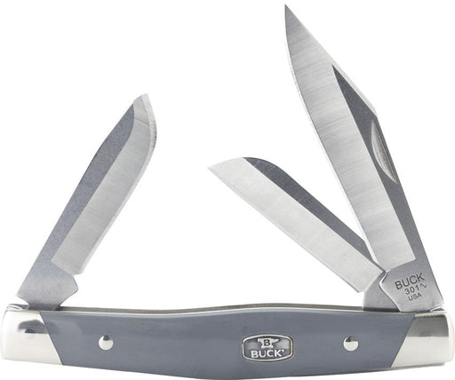 Buck Stockman Gray Nickel Silver [14106]