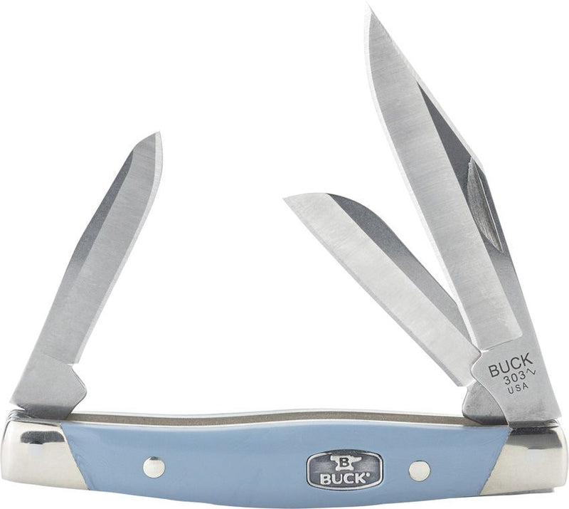 Buck Cadet Blue Nickel Silver [14118]