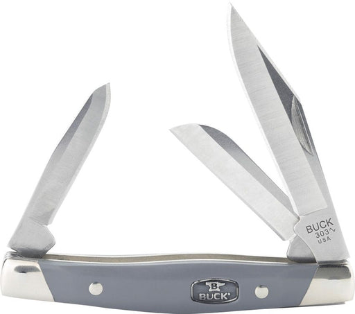 Buck Cadet Gray Nickel Silver [14116]