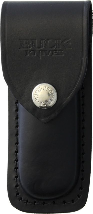 Buck Sheath for BU500 Black Leather [0500-05-BK]