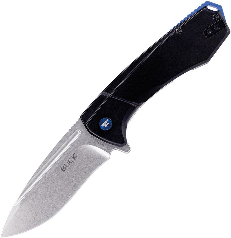 Buck Ruckus Framelock Black Blue [14152]