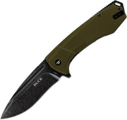 Buck Ruckus Framelock Black/Green [14156]