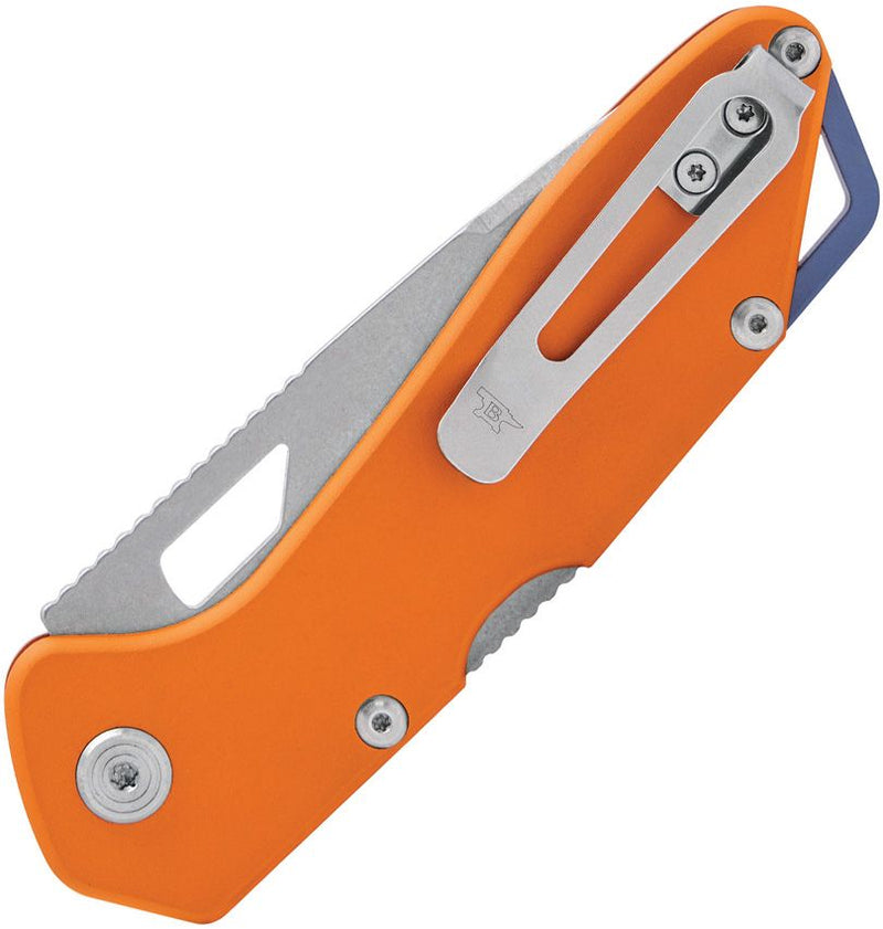 Buck Mustang Lockback Orange [14398]