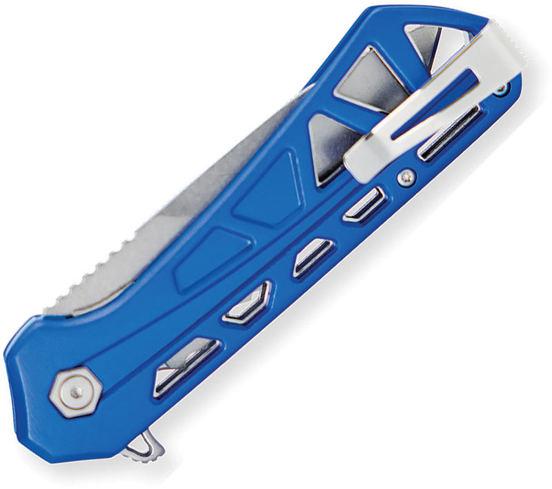 Buck Trace Blue Aluminum (3.25" 7Cr17MoV stainless) Folding Knife [13754] - product view 2