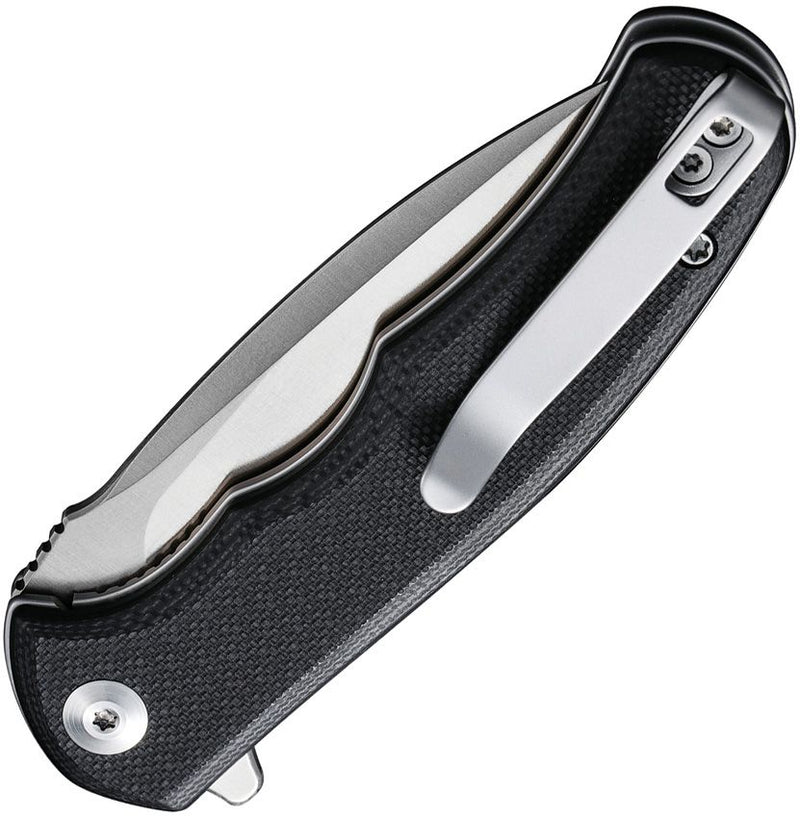 Civivi Mini Praxis Linerlock Black Folding Knife [C18026C-2CP]