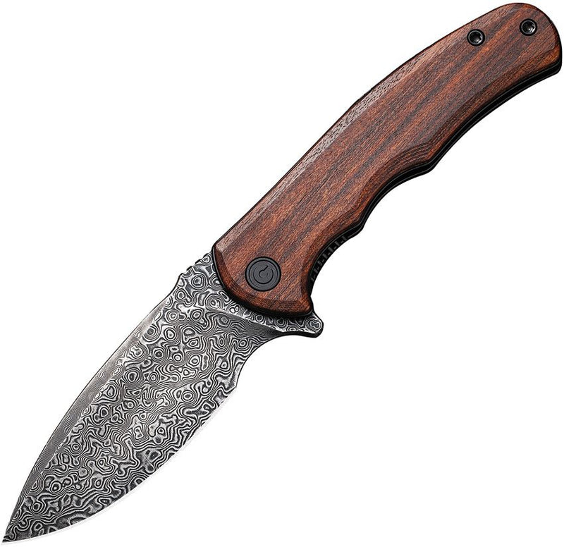 Civivi Mini Praxis Linerlock Wood Folding Knife [C18026C-DS1]