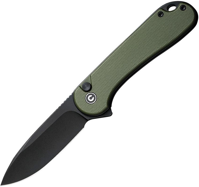 Civivi Elementum II Button Lock OD Folding Knife [C18062P-3CP]