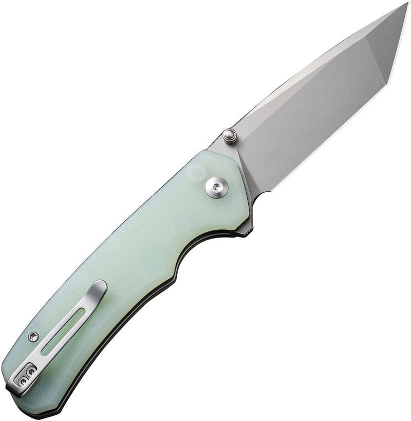 Civivi Brazen Button Lock Jade CP Folding Knife [C19059C-3CP]