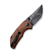 Civivi Thug 2 Cuibourtia Wood (2.69" Black Hand Rubbed Damascus) Folding Knife [C20028C-DS1] - product view 7